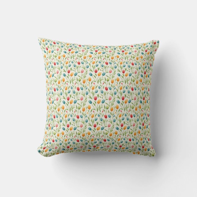 Coussin Comme les Fleurs sauvages, Croissez où que vous so (Recto)
