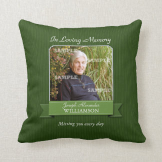 Coussin commémoratif de MoJo d'Américain de filet