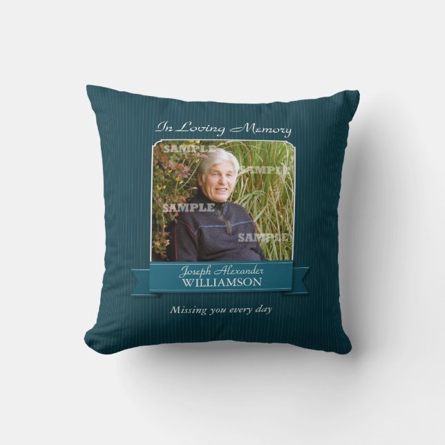 Coussin commémoratif de MoJo d'Américain de filet (Recto)