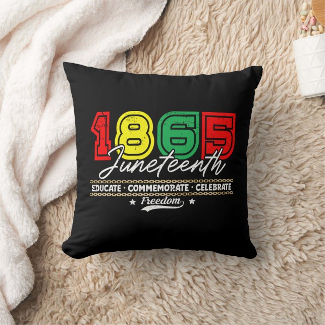 Coussin Commémoration Educate Célébrer 1865 1865 (Couverture)