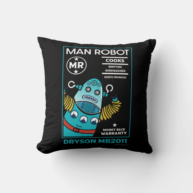 Coussin Comment changer un homme (Recto)