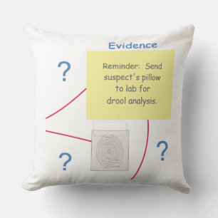 Coussin Commission des preuves de la lutte contre le crime