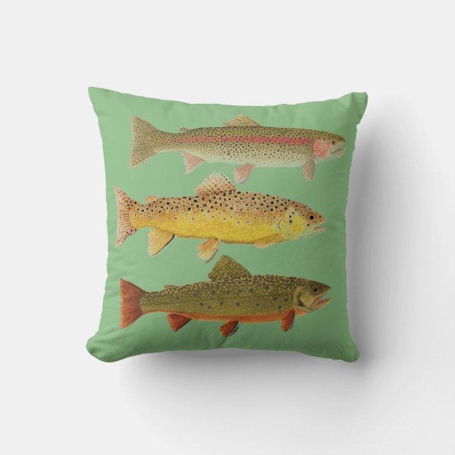 Coussin commun de truites (Recto)