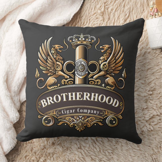 Coussin Compagnie de Cigare Brotherhood  (Couverture)