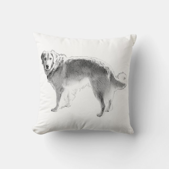 Coussin Compagnon de coeur d'automne (Recto)