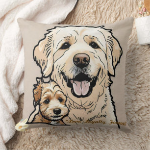 Coussin "Compagnons pour la vie"