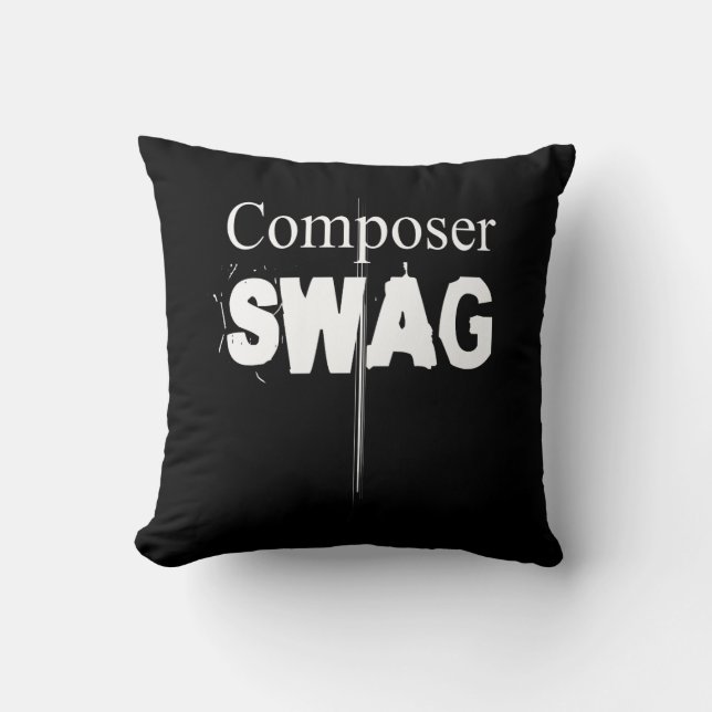 Coussin Compositeur SWAG - Double ! (Recto)