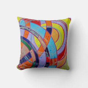 Coussin Composition #15 par Michael Moffa