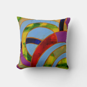Coussin Composition #21A par Michael Moffa