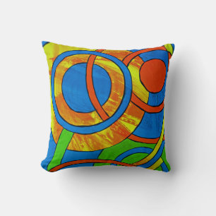 Coussin Composition #29 par Michael Moffa