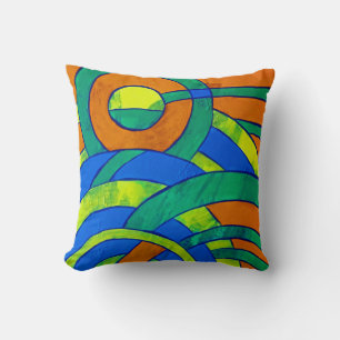 Coussin Composition #30 par Michael Moffa
