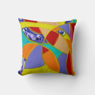 Coussin Composition #5 par Michael Moffa