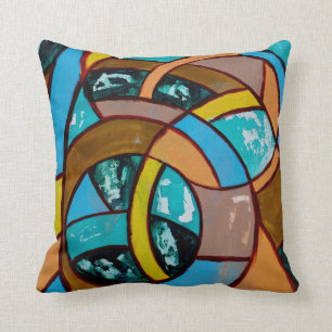 Coussin Composition #8 par Michael Moffa