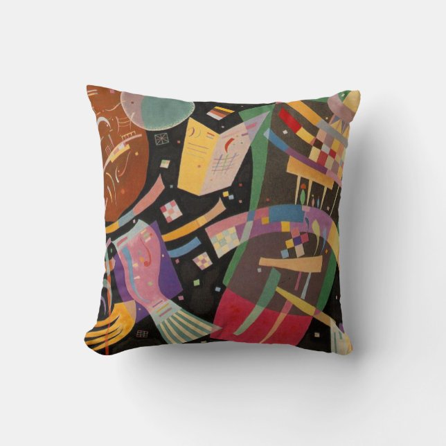 Coussin Composition Abstraite Kandinsky X (Recto)
