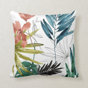 Coussin Composition tropicale