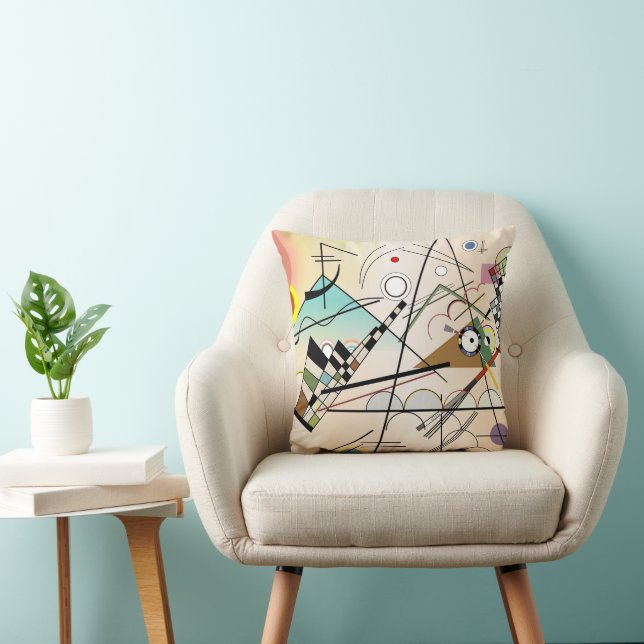 Coussin Composition VIII by Wassily Kandinsky (Chaise)