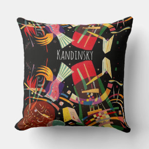 Coussin Composition X Abstraction Biomorphique Nom personn