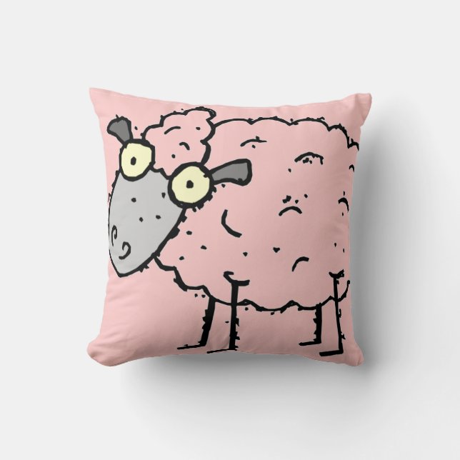 COUSSIN COMPTABILITÉ ROSE ROSE LAIT PILLOW - CADEAUX DE DE (Recto)