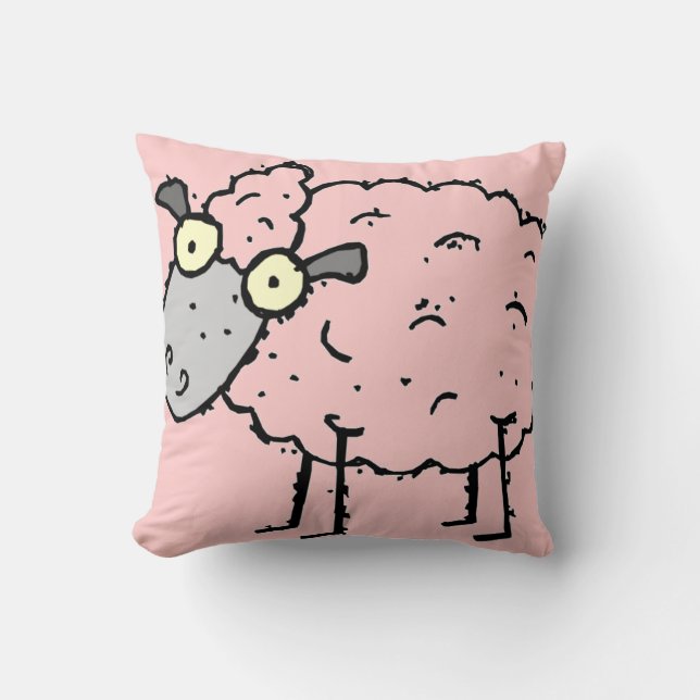 COUSSIN COMPTABILITÉ ROSE ROSE LAIT PILLOW - CADEAUX DE DE (Recto)