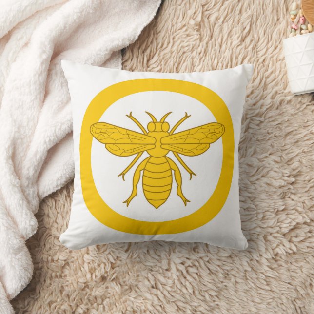 Coussin Comté de Marion Glen Populace Badge (Couverture)