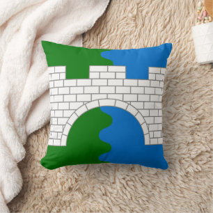 Coussin Comté d'Old Stonebridges Badge Populace