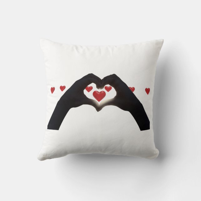 Coussin “Con el corazón en la mano” (Verso)