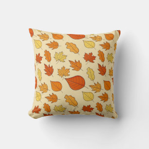 Coussin Concept feuille : Motif symbole d'automne