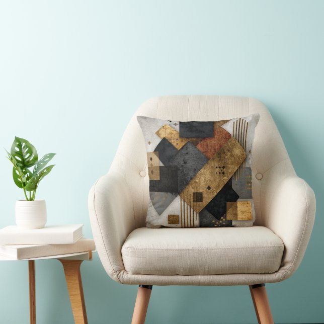 Coussin Conception abstraite (Chaise)