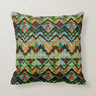 Coussin Conception abstraite de style africain