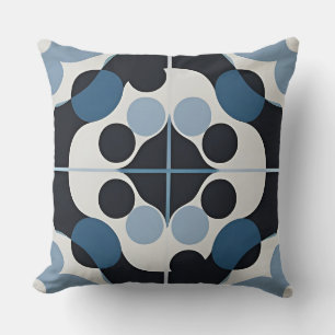 Coussin Conception Abstraite Symétrique Vibrante Idée de C