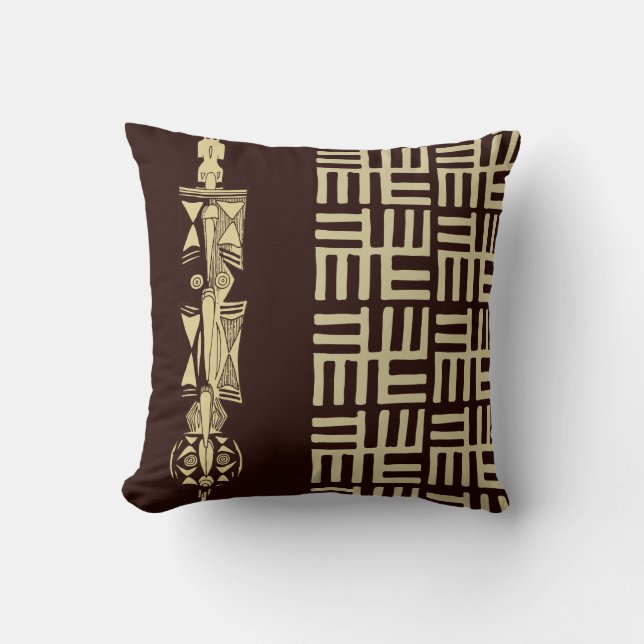 Coussin Conception africaine #1 @ Stylnic (Recto)