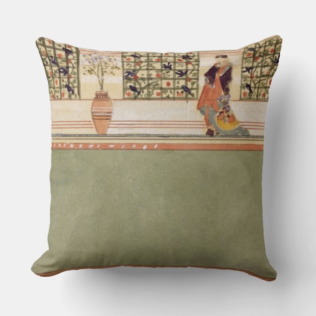 Coussin Conception Anglo-Japonaise de mur, c.1860 (la (Recto)