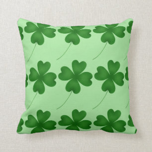 Coussin Conception chanceuse de shamrock