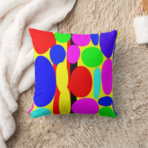 Coussin Conception colorée dynamique