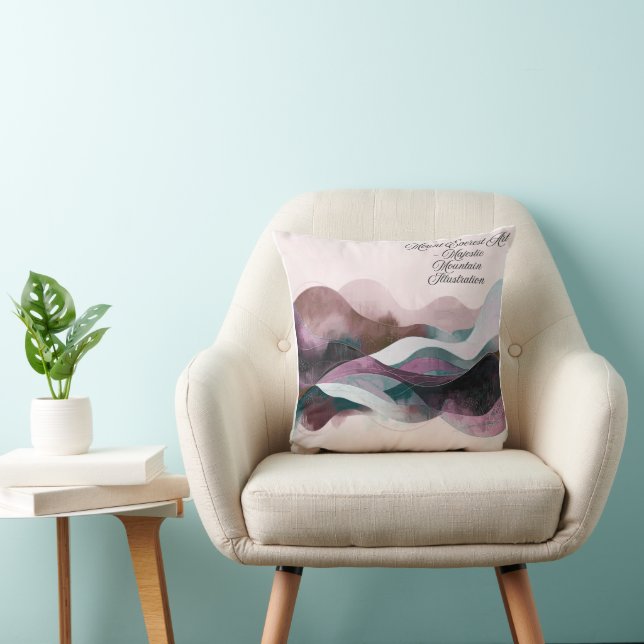 Coussin Conception d'art abstrait | Minimaliste moderne (Chaise)