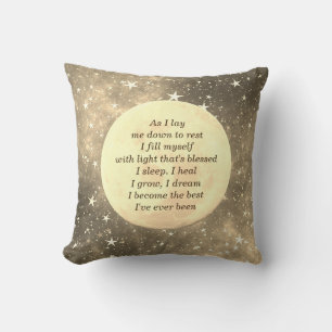 Coussin Conception de bénédiction de sommeil pour rétablis