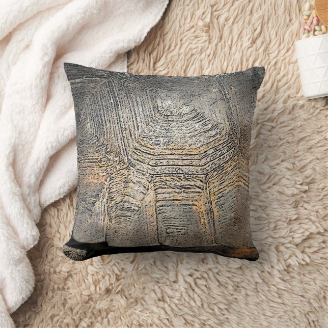 Coussin Conception de carapace de tortue gaufrée (Couverture)