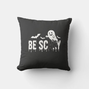 Coussin Conception de chauve-souris fantôme Halloween effr