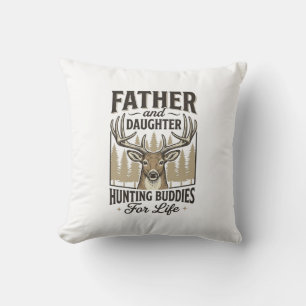 Coussin Conception de chemise de cerf pour copains de chas