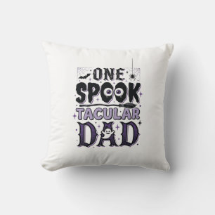 Coussin Conception de chemise Halloween pour papa rétro Sp