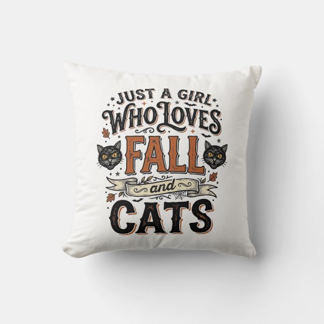 Coussin Conception de chemise Halloween vintage pour amour (Recto)
