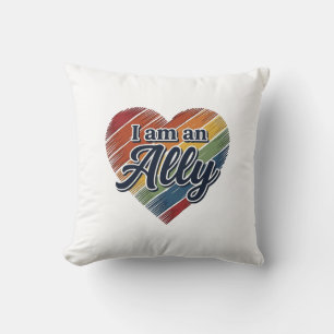 Coussin Conception de chemise vectorielle cœur allié arc-e