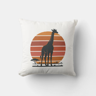 Coussin Conception de chemise vectorielle Safari Coucher d