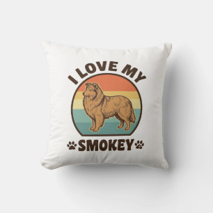 Coussin Conception de chemise vintage coucher de soleil Sm