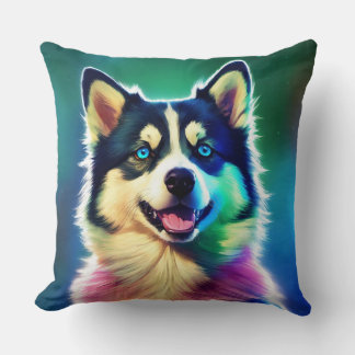 Coussin "Conception de chien sur un Coussin"