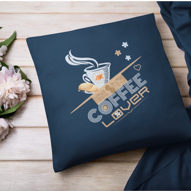 Coussin Conception de Coffee Lover (Créateur téléchargé)