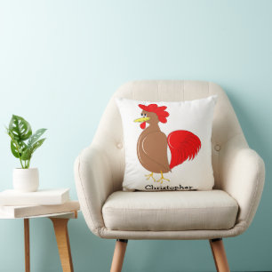 Coussin Conception de Coq Personnalisée