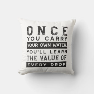 Coussin Conception de devis de sagesse - Valeur de chaque 