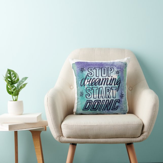 Coussin Conception de devis motivationnelle pour les réali (Chaise)