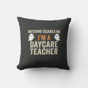 Coussin Conception de fantôme Halloween pour enseignant en
